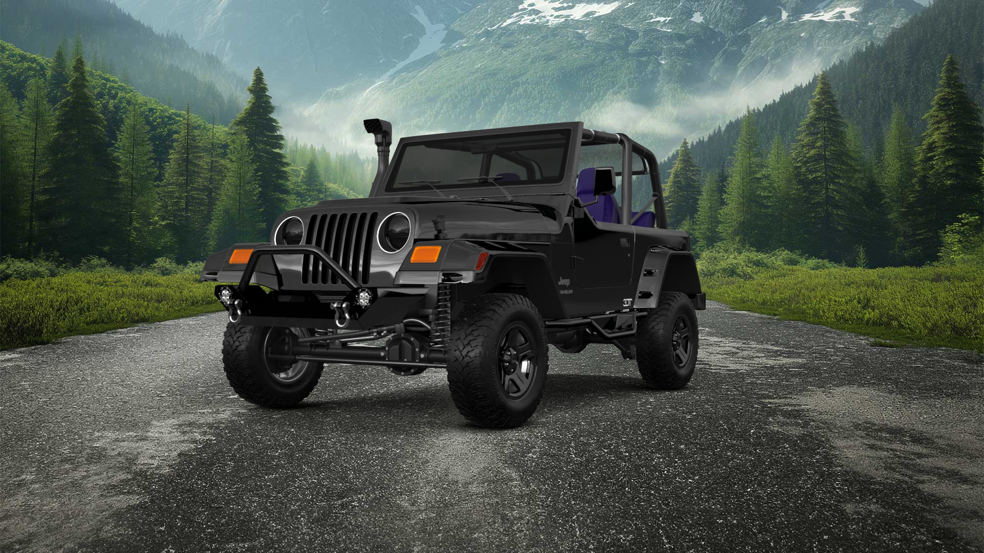Jeep Wrangler TJ 2 Door SUV 1997 tuning