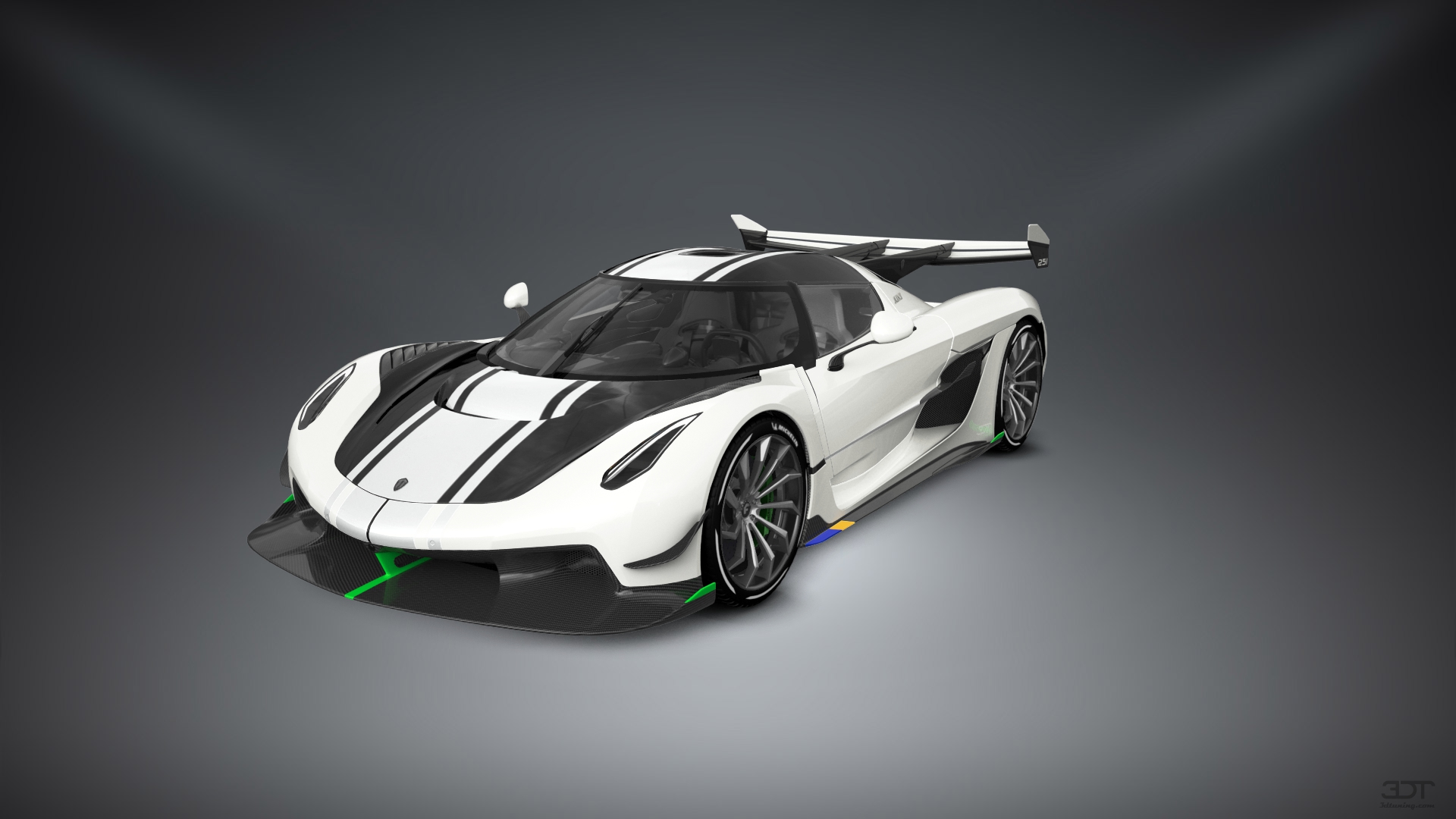 Koenigsegg Jesko 2 door targa top 2020