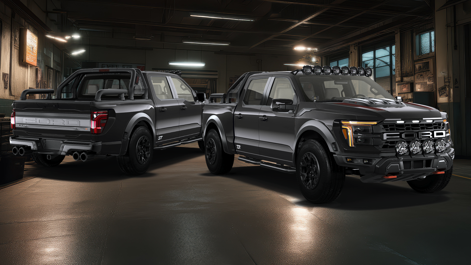 Ford F-150 Raptor 4 Door pickup truck 2024 Images