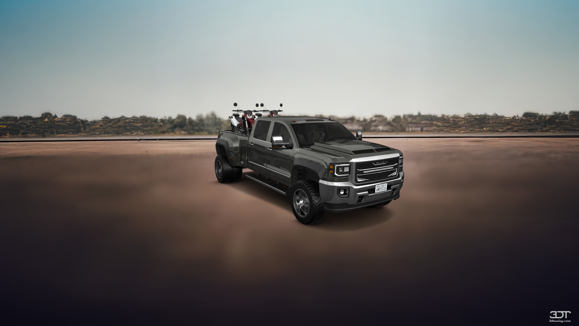 GMC Sierra 3500 HD Crew Cab 4 Door pickup truck 2015