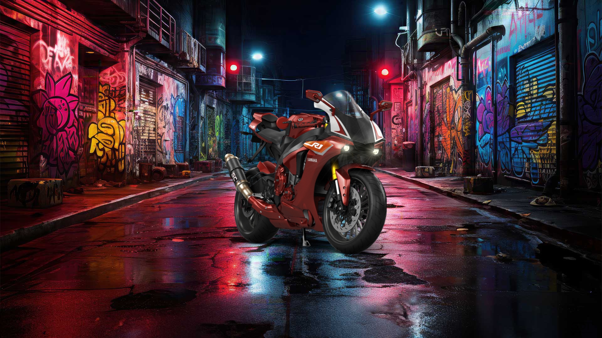 Yamaha YZF R1 Sport Bike 2015 tuning