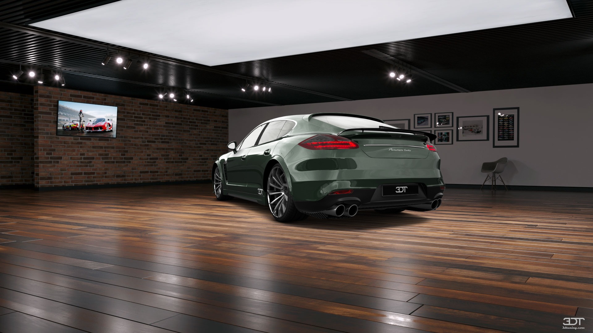 Porsche Panamera 4 door fastback saloon 2011 Изображения