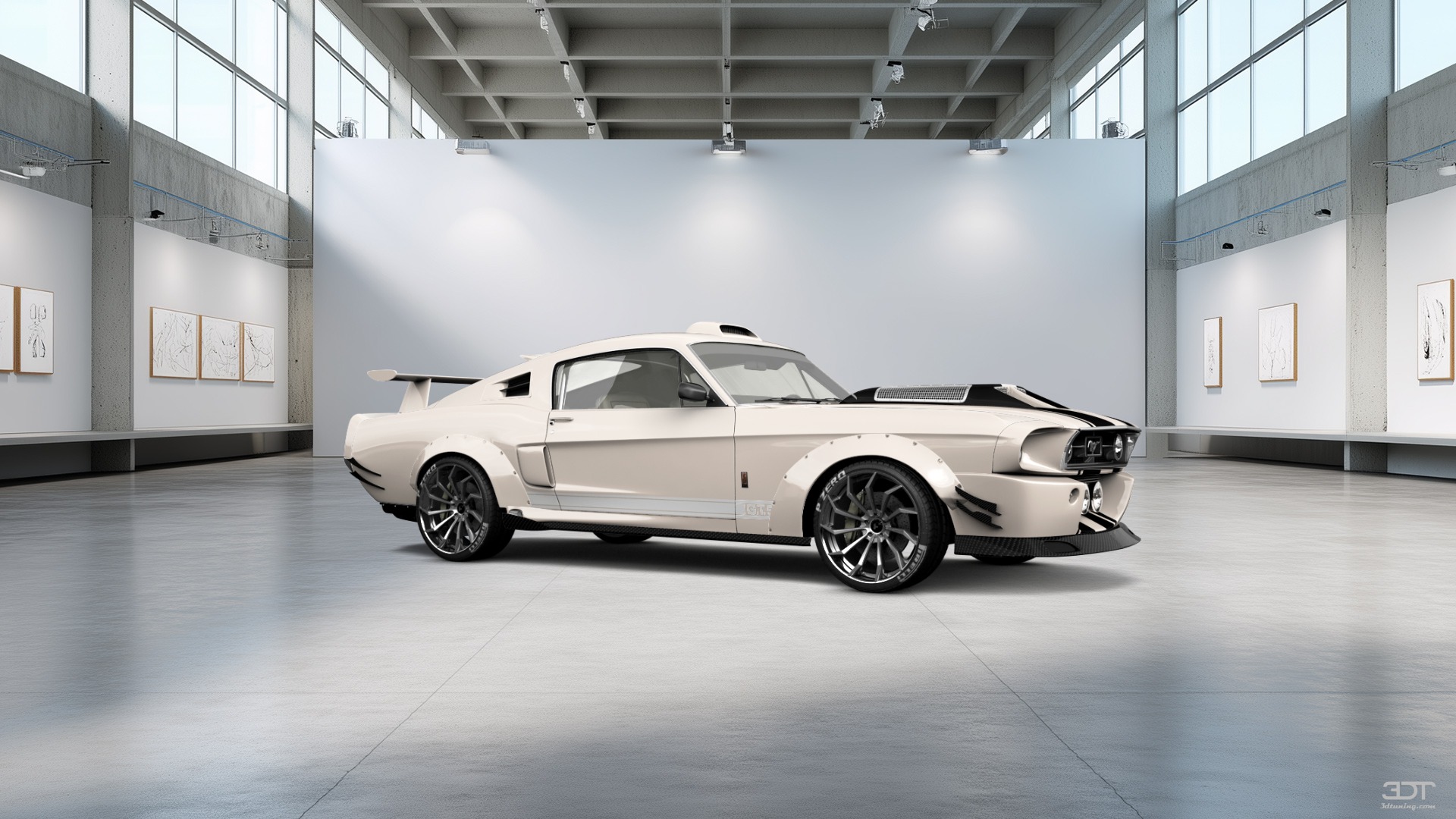 Mustang GT500 2 Door Coupe 1968 tuning