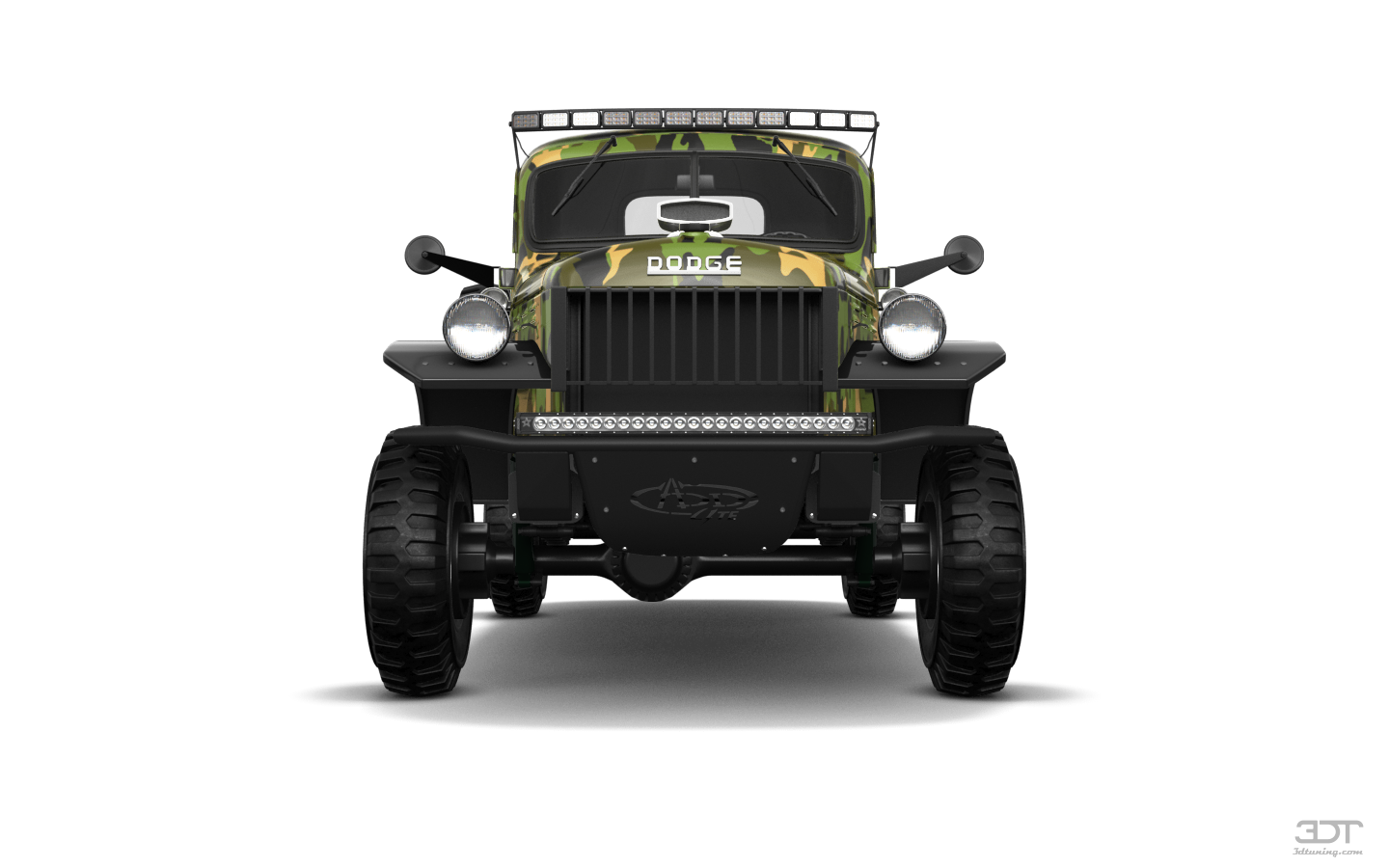 Tuning Dodge Power Wagon 2 Door pickup truck 1947