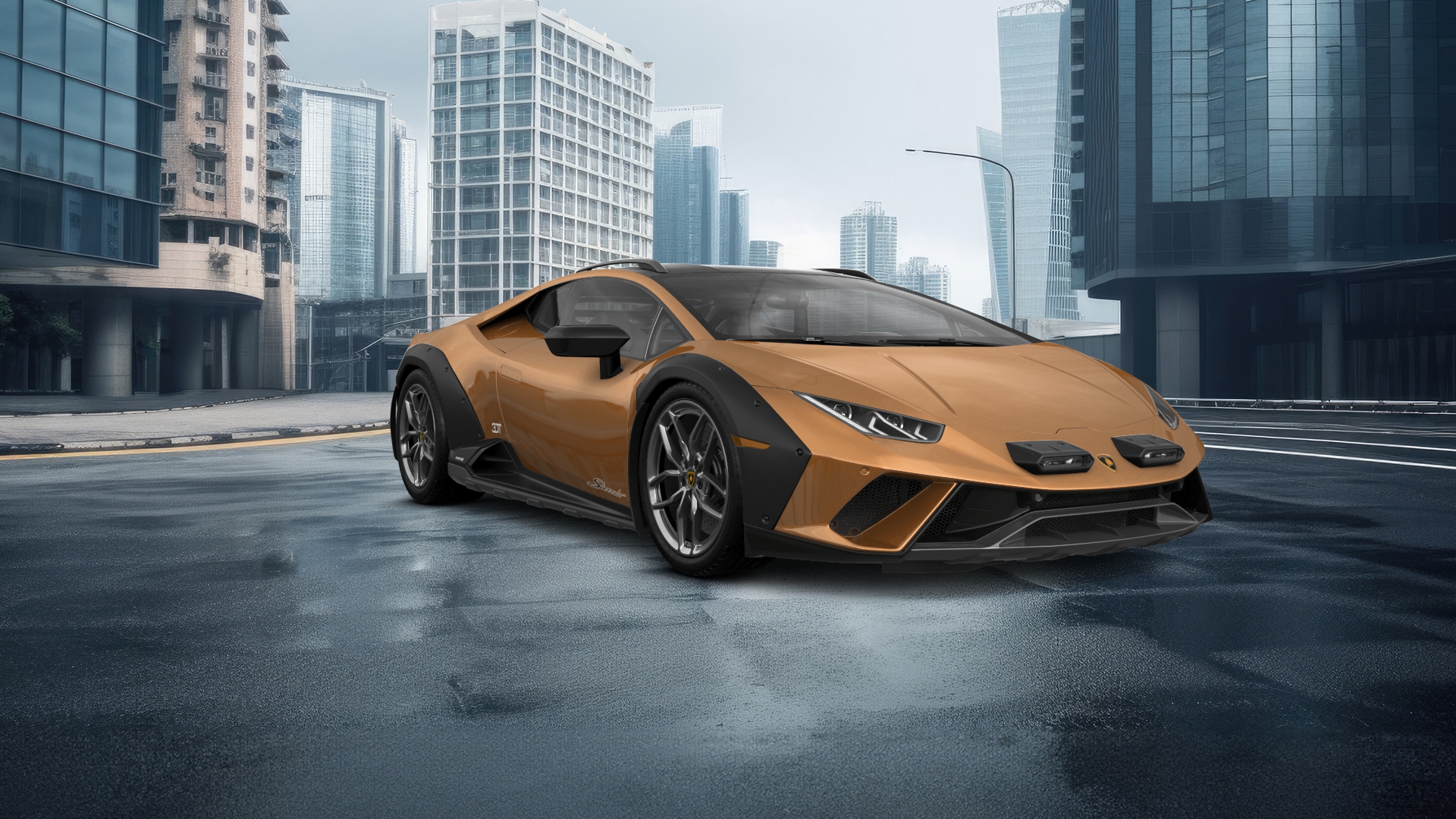 Lamborghini Huracan 2 Door Coupe 2014 tuning
