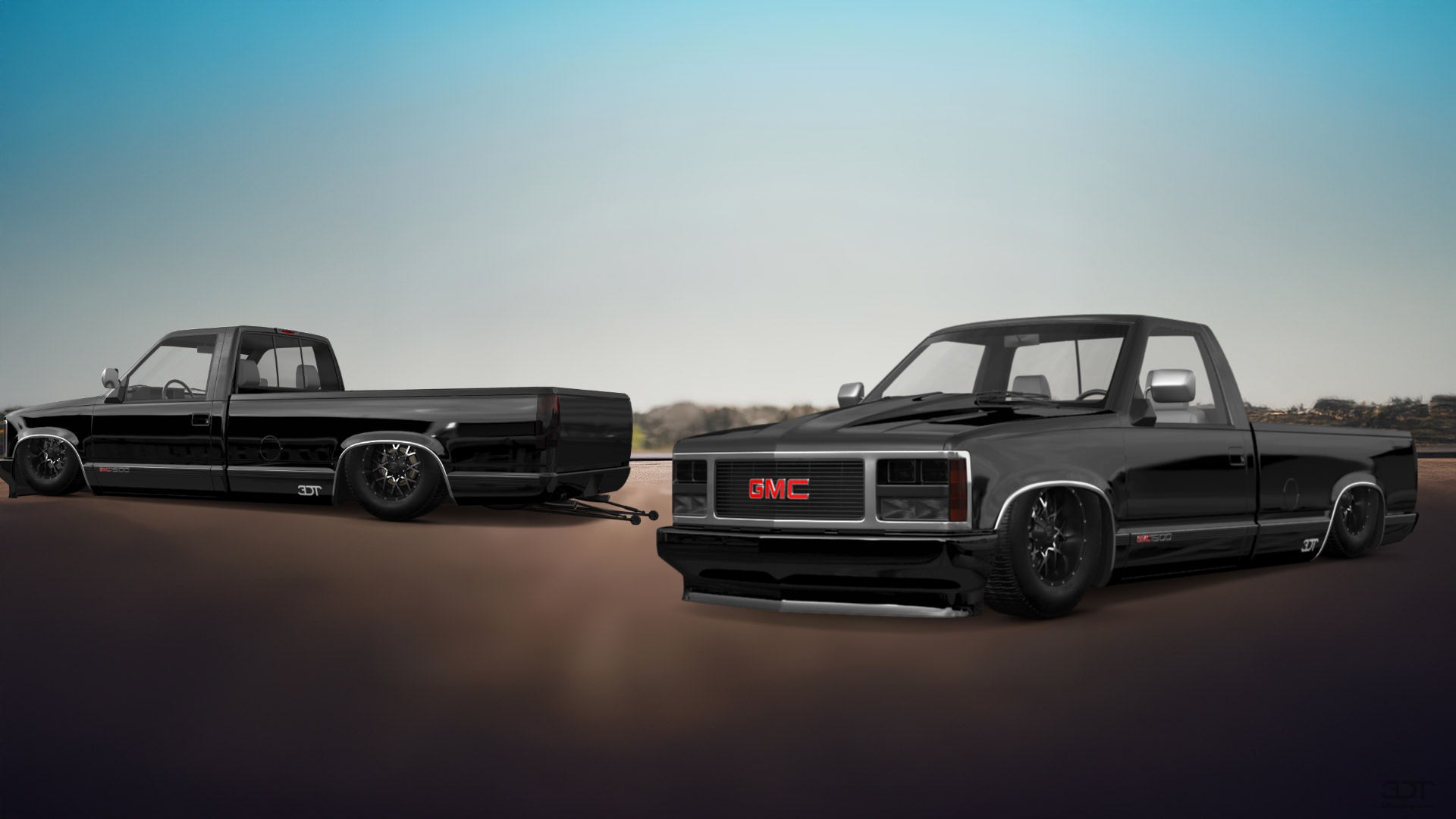 GMC Sierra 1500 2 Door pickup truck 1988 tuning