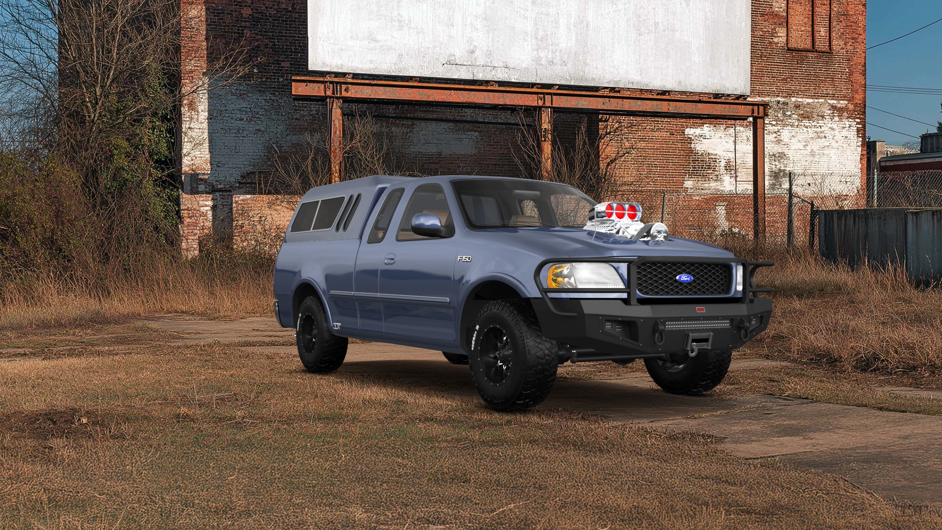 Ford F-150 SuperCab 2 Door pickup truck 1997 tuning