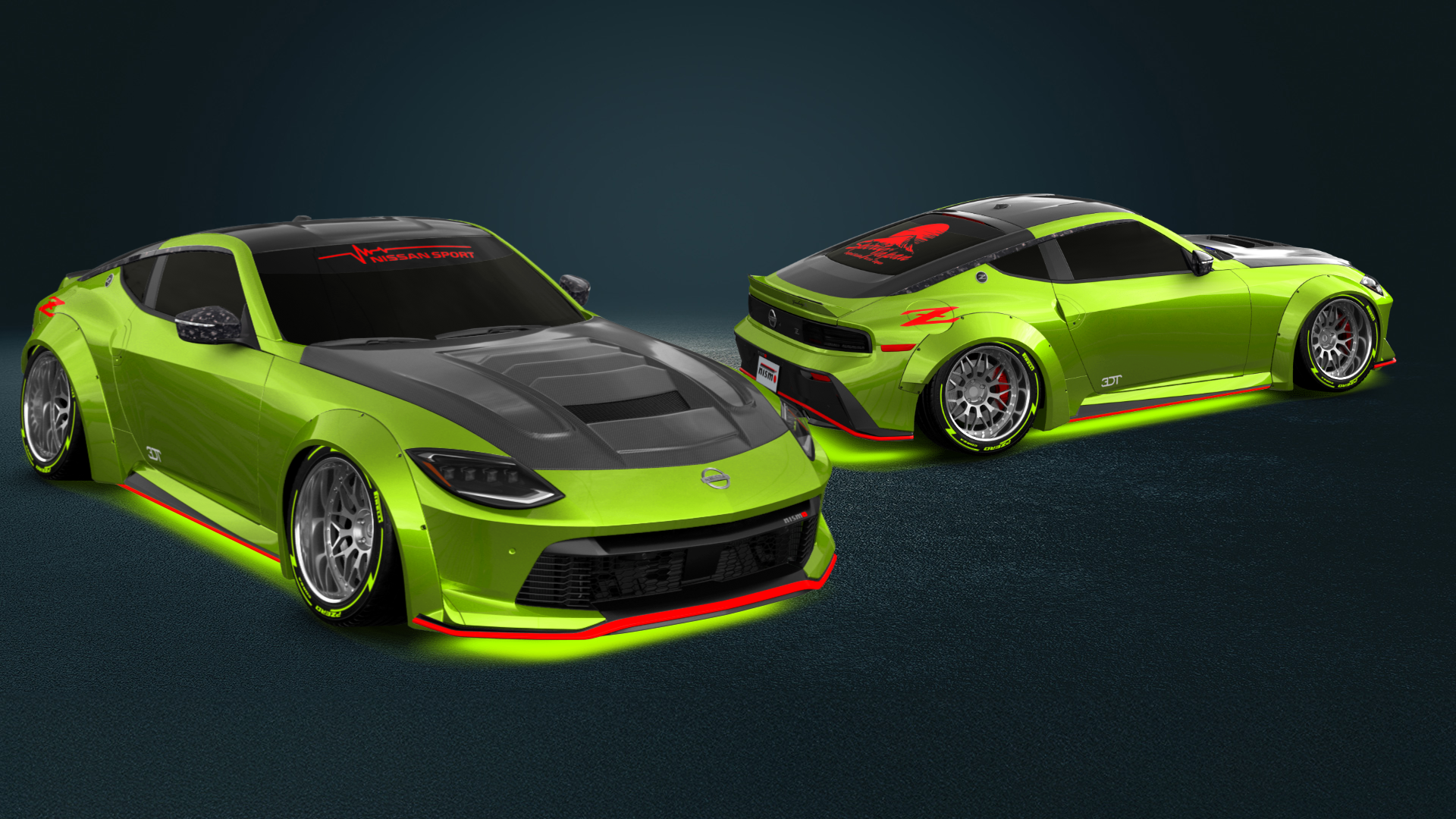 Nissan Z 2 door fastback coupe 2022 tuning