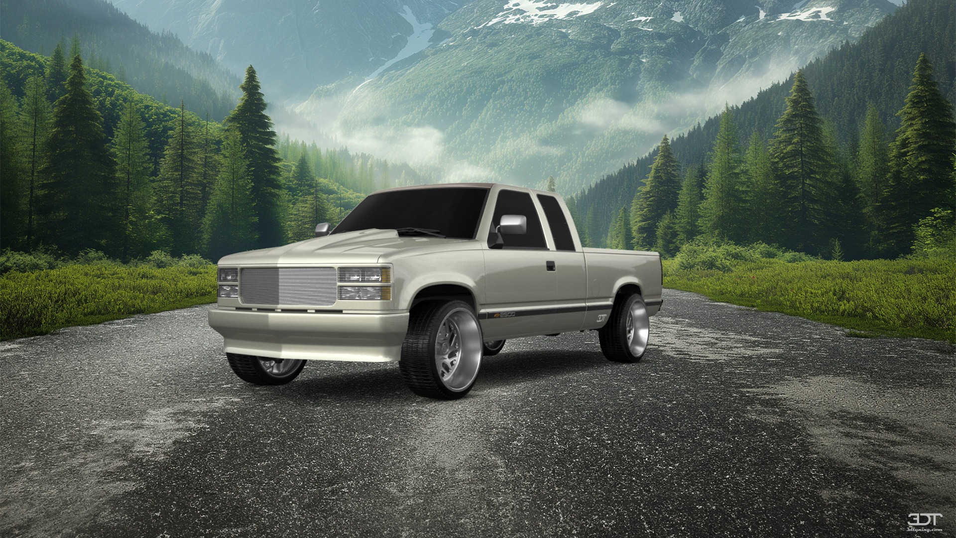 Chevrolet K2500 Extended Cab Pickup 1989