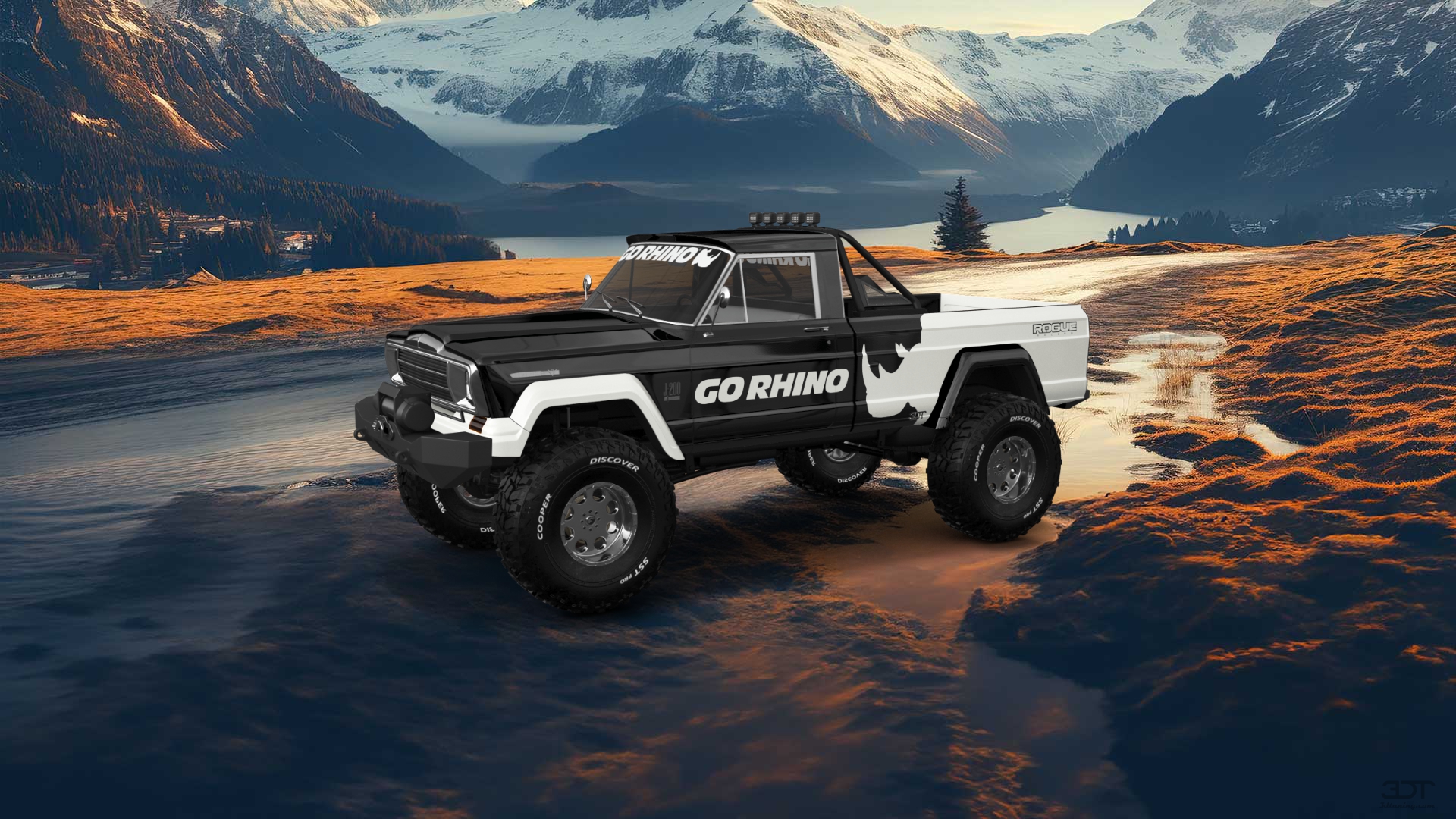 Jeep Gladiator SJ 2 Door pickup truck 1988 tuning