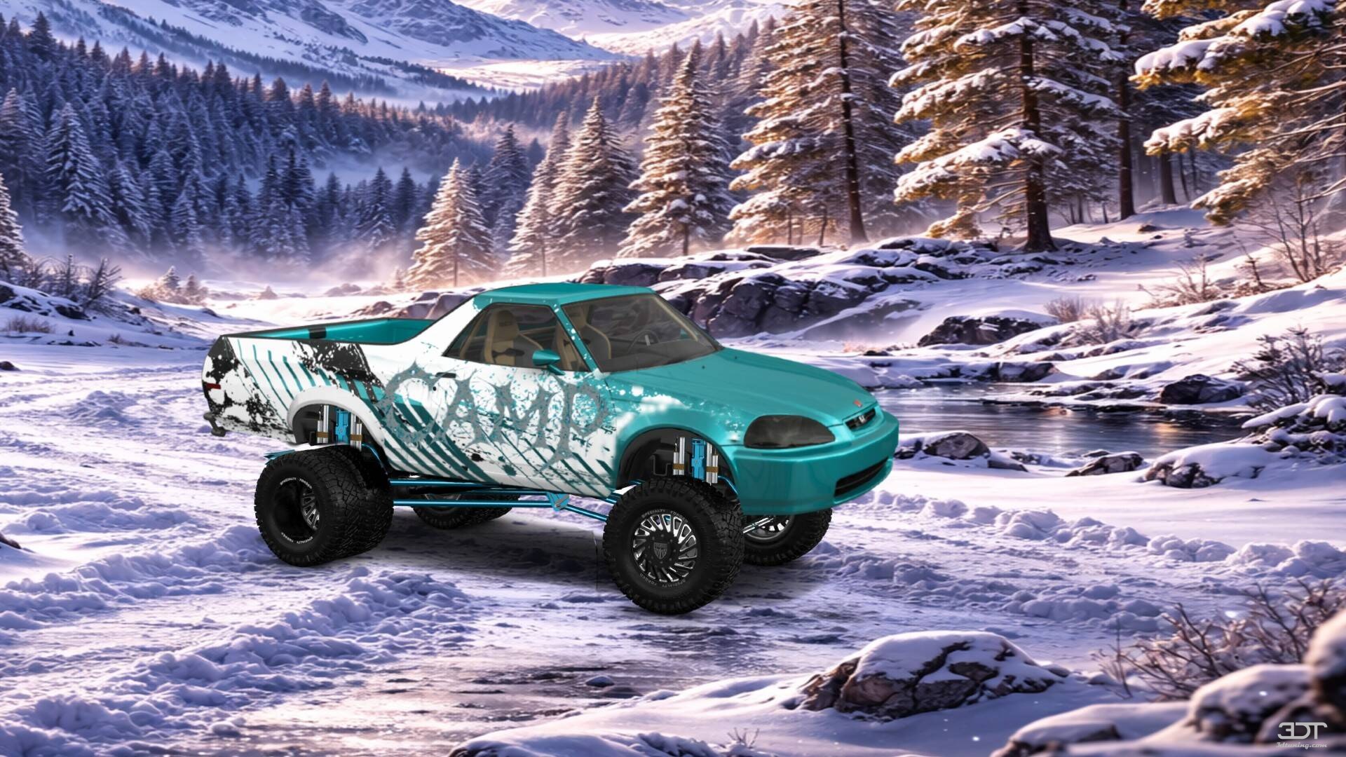 Tuning Honda Civic 3 Door Hatchback 1997