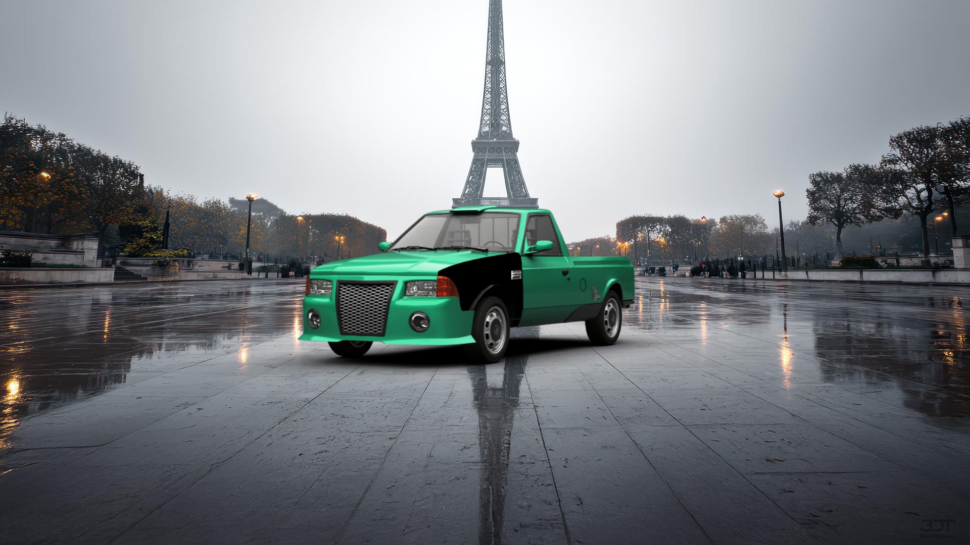 Moskvich 2335 Pickup 1993 tuning