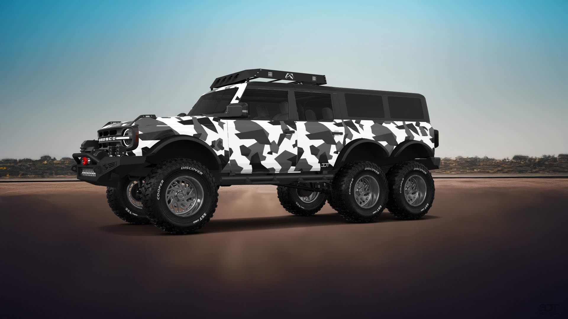 Ford Bronco 6X6 4 Door pickup truck 2021 tuning