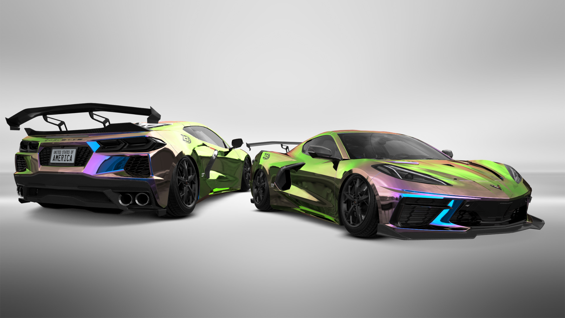Chevrolet Corvette 2 door targa top 2020 Images