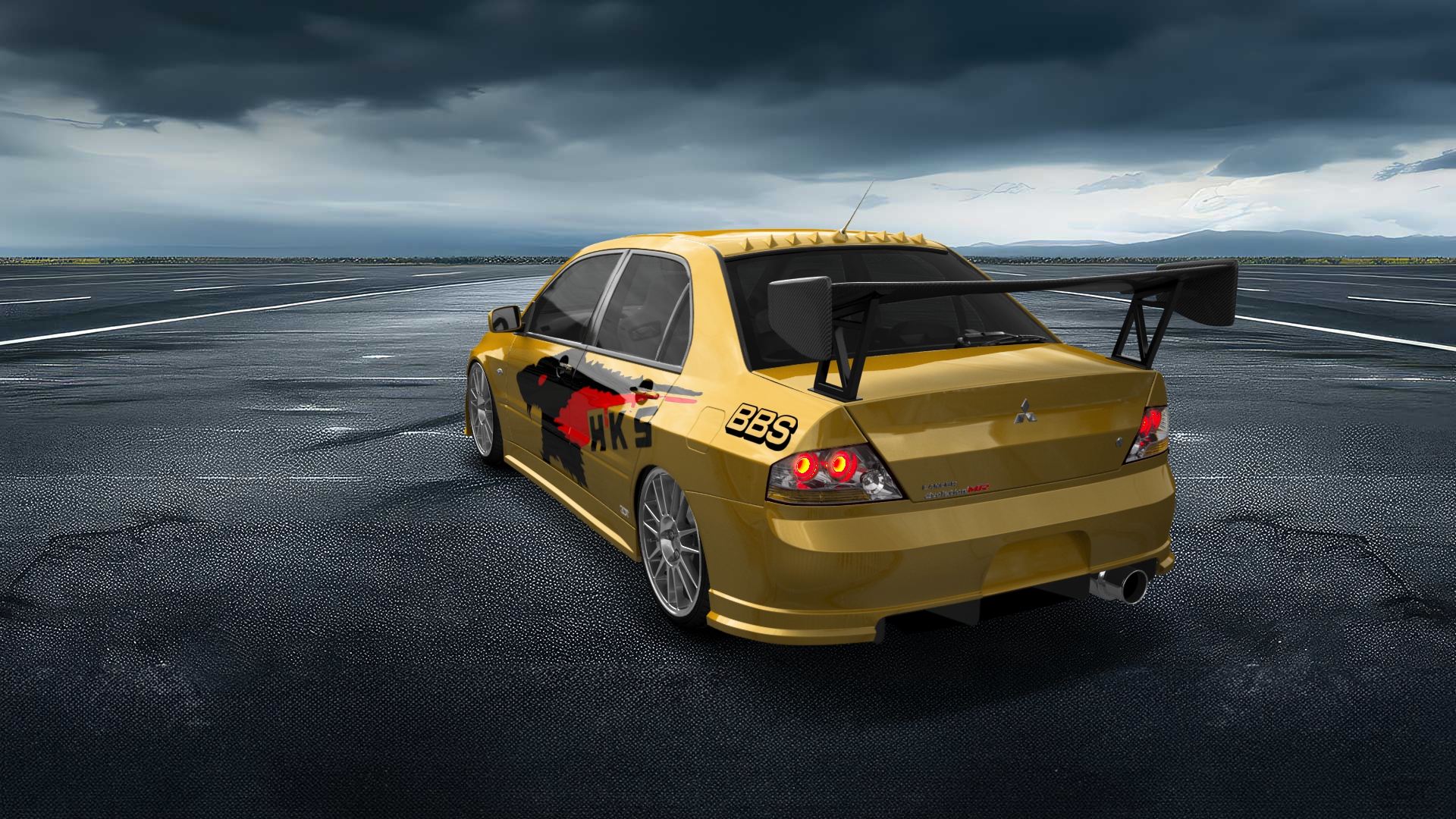 Mitsubishi Lancer Evo IX 4 Door Saloon 2005 Images