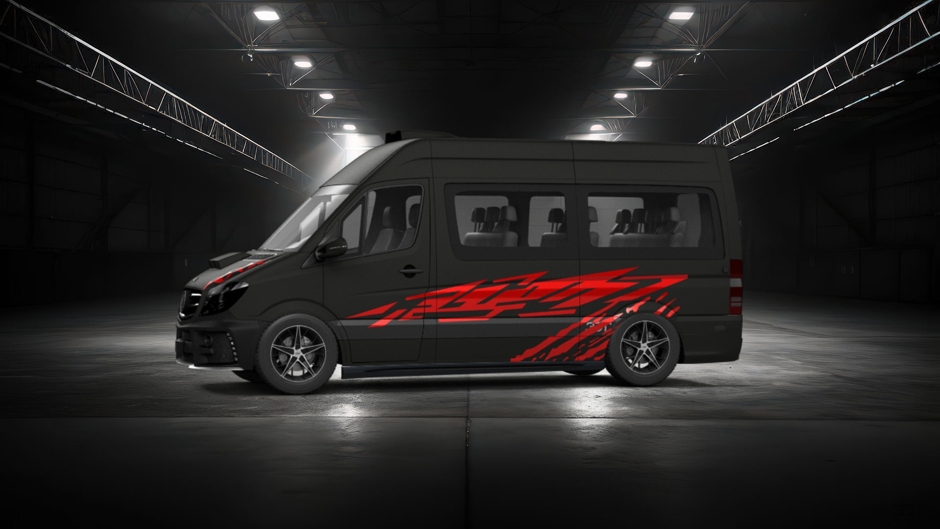 Mercedes Sprinter Passenger Van 2013 tuning