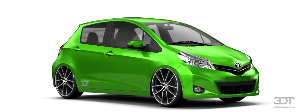 Tuning Toyota Yaris 5 Door Hatchback 2012