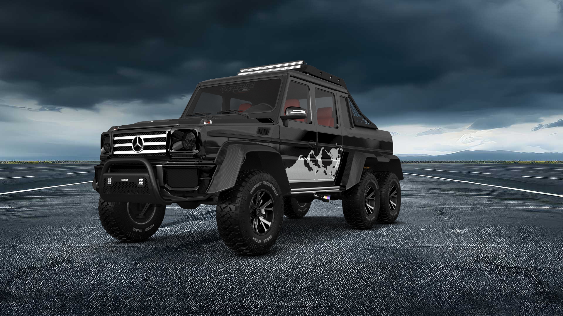 Mercedes G 63 AMG 6x6 4 Door pickup truck 2013