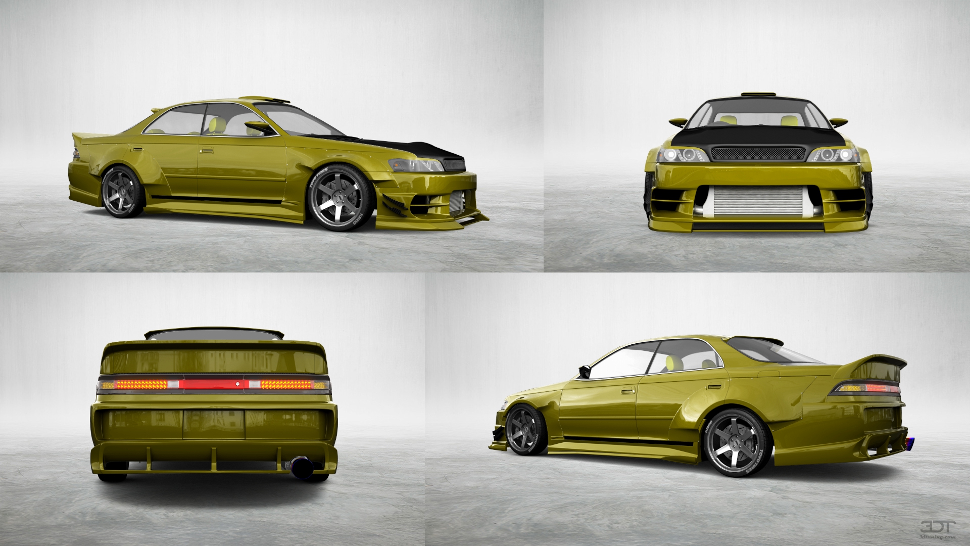 Toyota Mark II X90 Sedan 1996 tuning