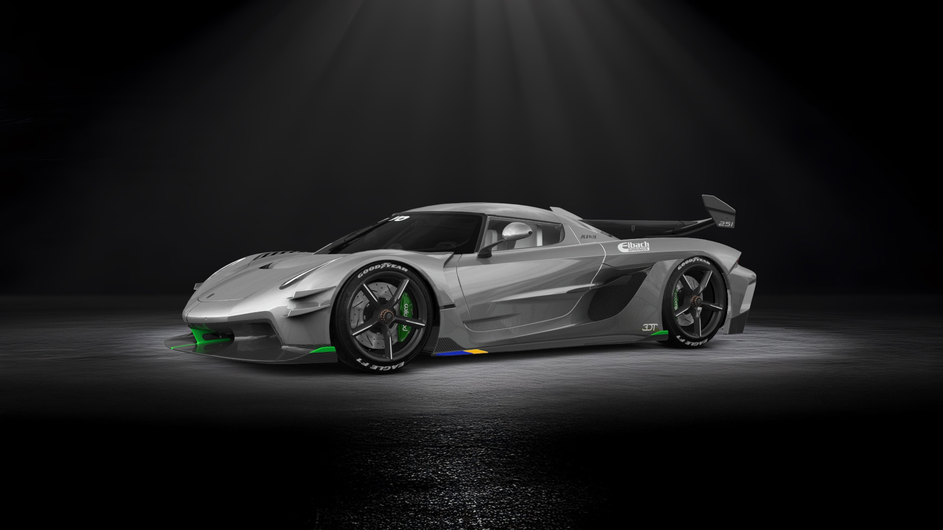 Koenigsegg Jesko 2 door targa top 2020
