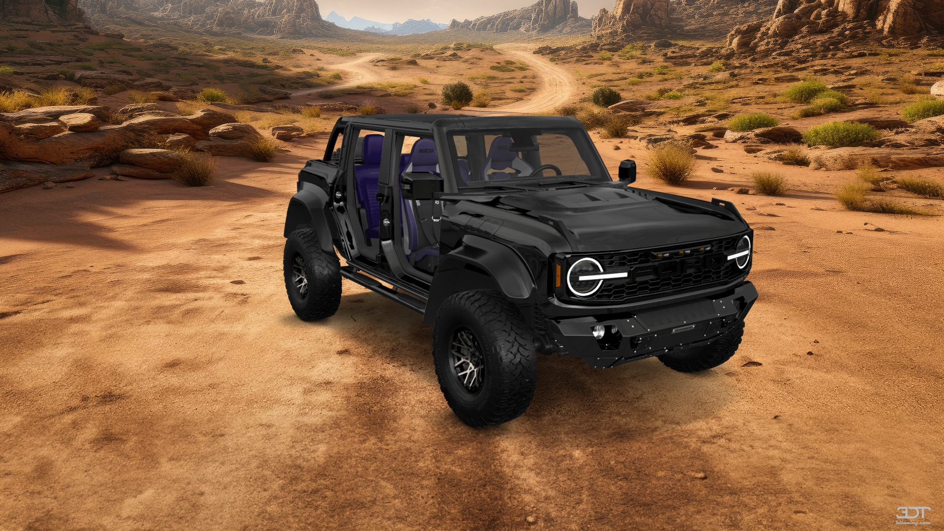Ford Bronco Raptor 4 Door pickup truck 2022