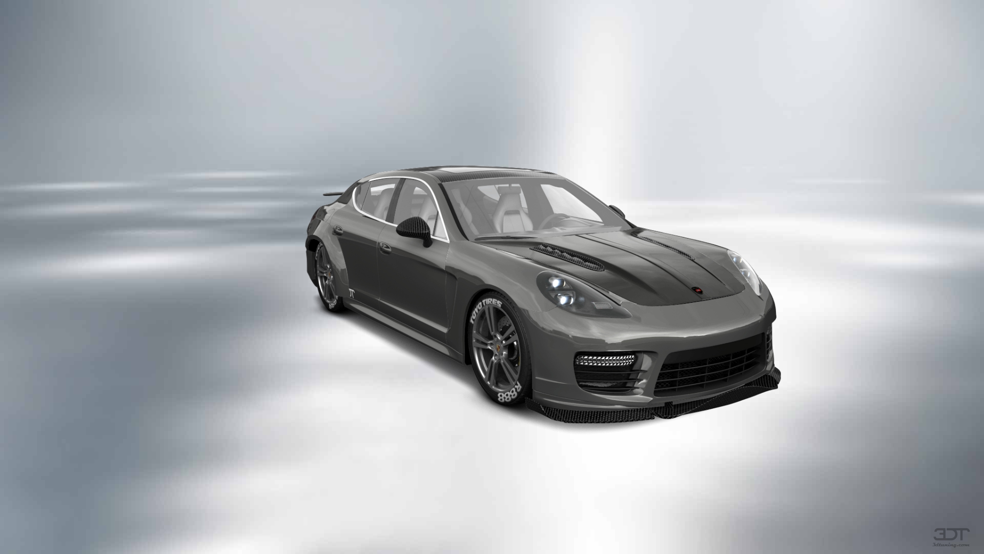 Porsche Panamera 4 door fastback saloon 2011 tuning