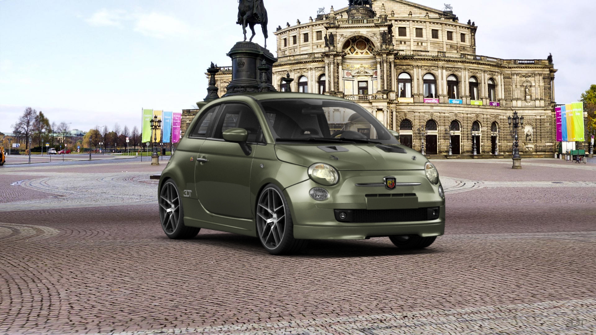 Fiat 500 Abarth 3 Door 2010 tuning