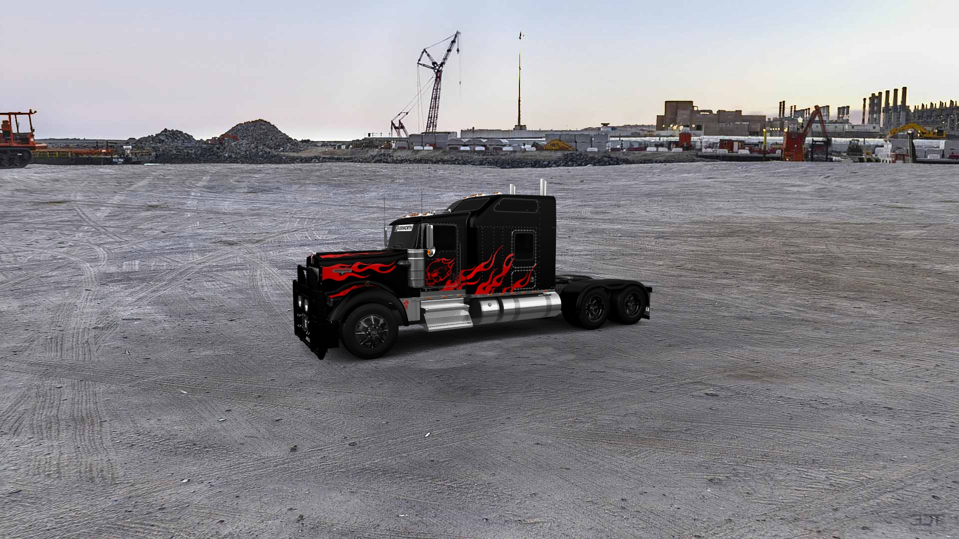 Kenworth W900 Sleeper Cab Truck 2015