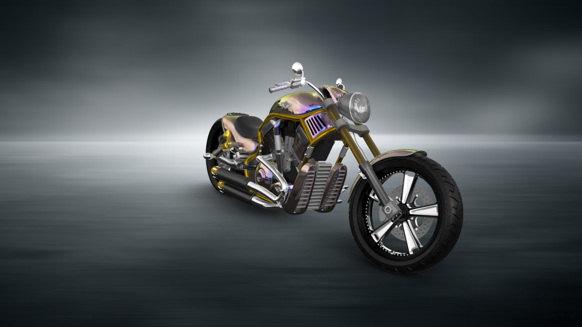 Harley-Davidson Custom Chopper Cruiser 2011 tuning