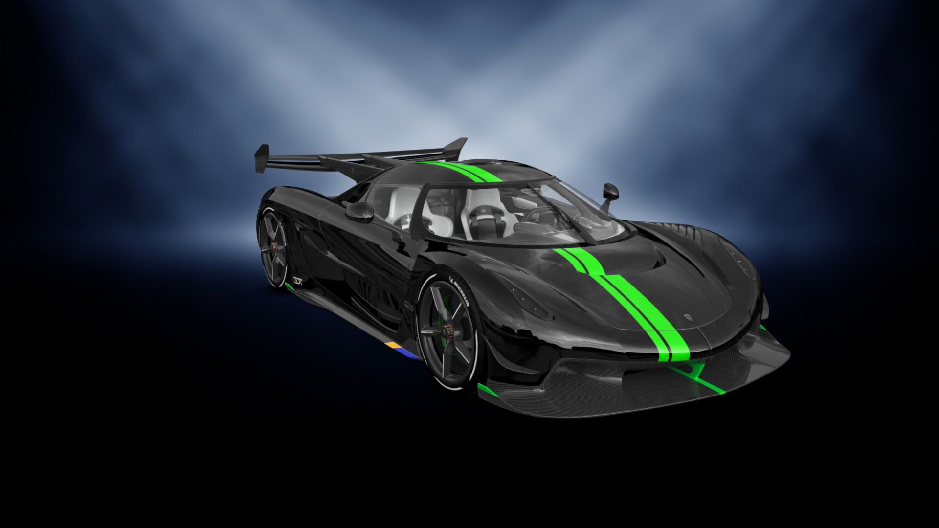 Koenigsegg Jesko 2 door targa top 2020