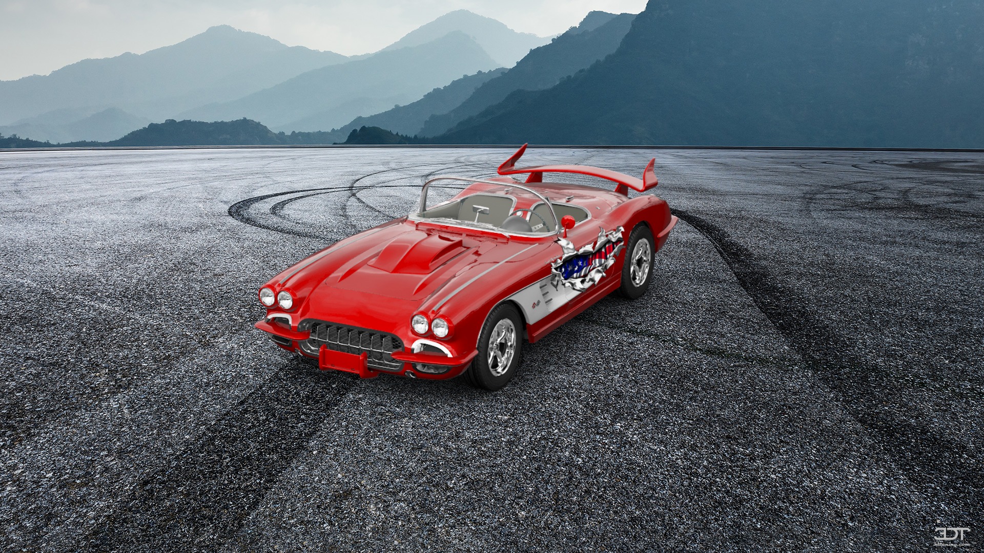 Chevrolet Corvette Convertible Coupe 1958 tuning