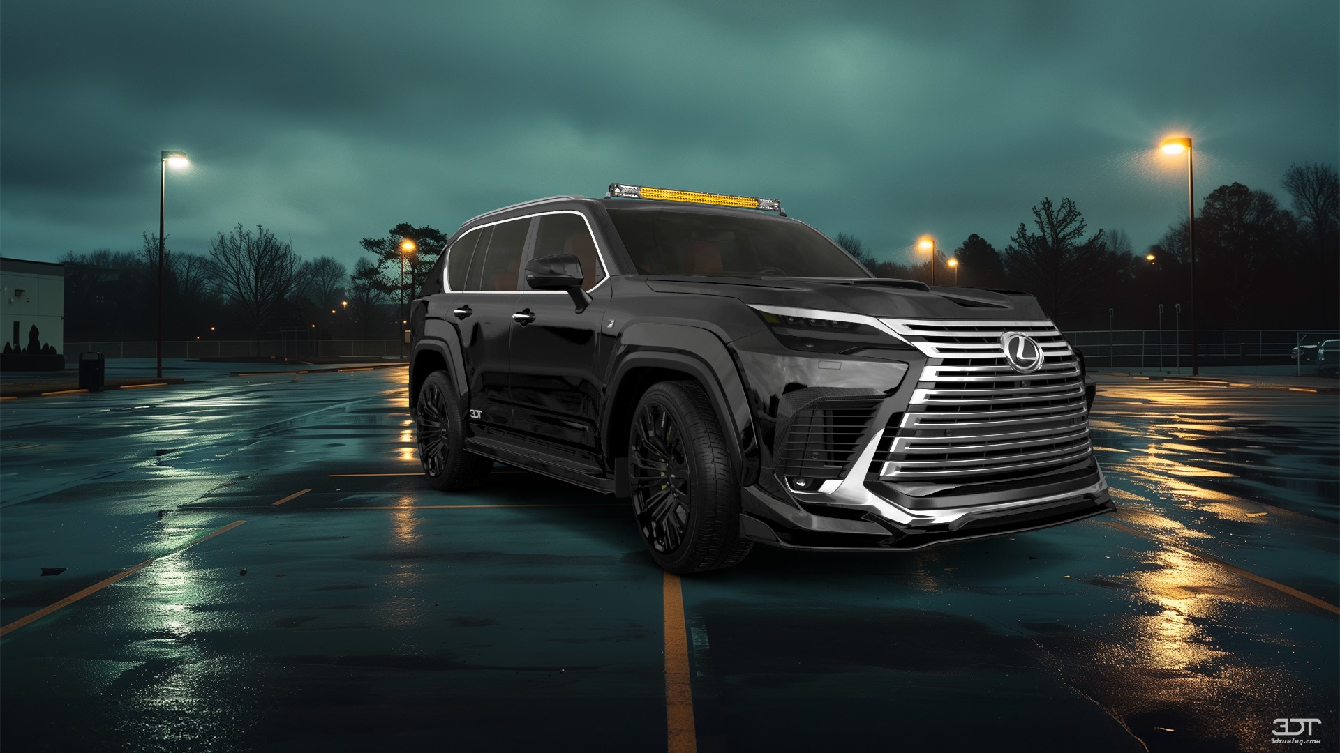 パンツ LEXUS Skiev's Lexus LX 600 2021 with Tops, Trunk Lid, Headlights | 3DTuning