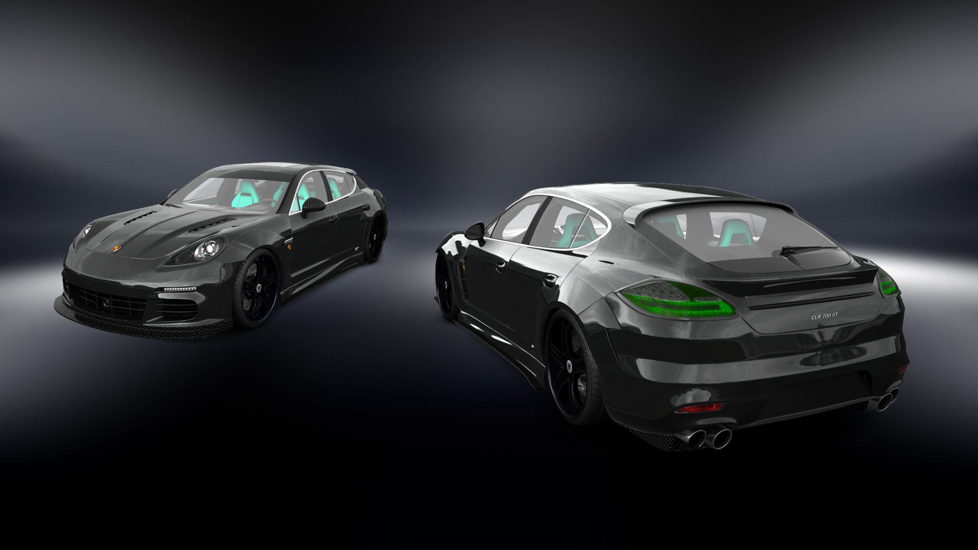 Porsche Panamera 4 door fastback saloon 2011 tuning