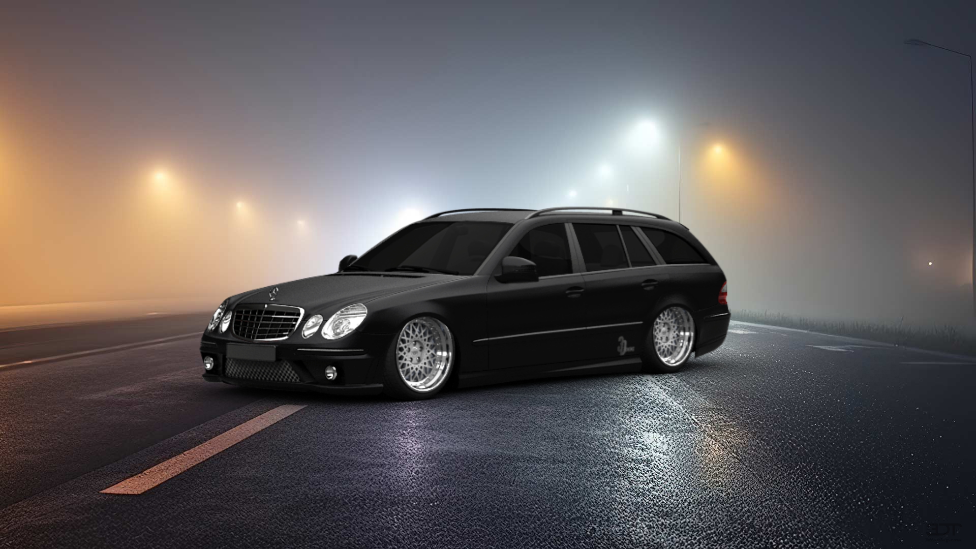 Mercedes E class Wagon 2003 tuning