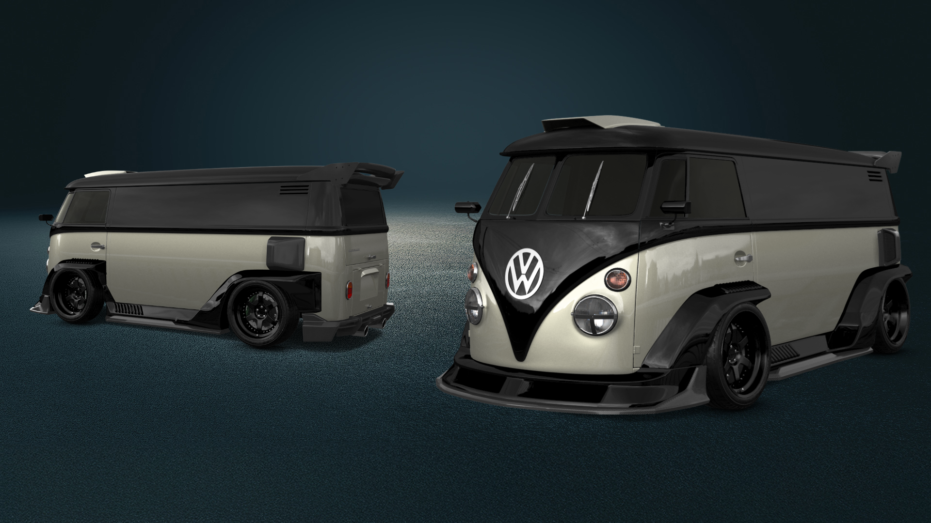 Volkswagen T1 Van 1950 tuning