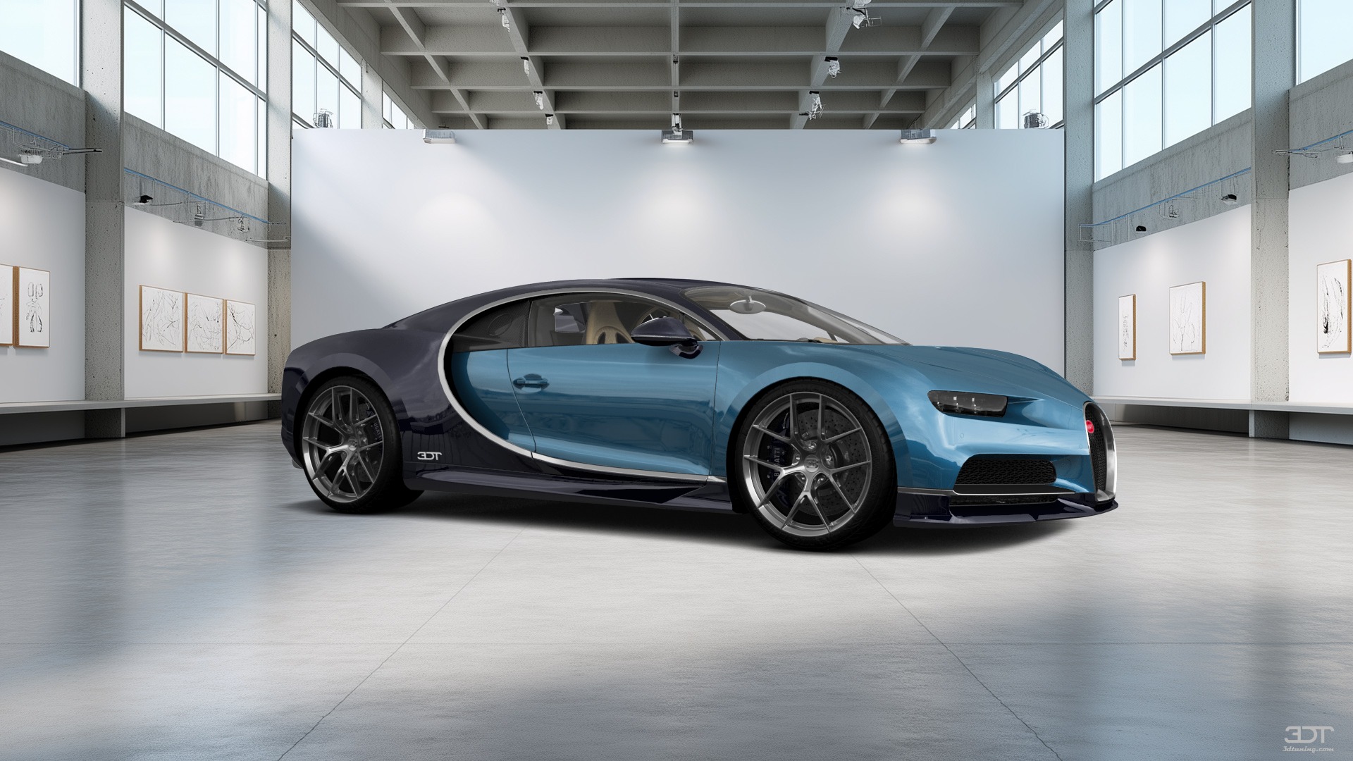 Bugatti Chiron 2 Door Coupe 2016 tuning
