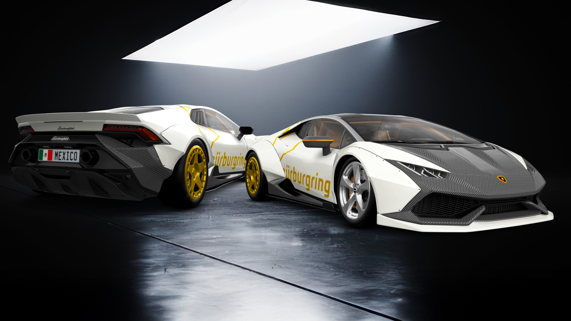Lamborghini Huracan 2 Door Coupe 2014 tuning