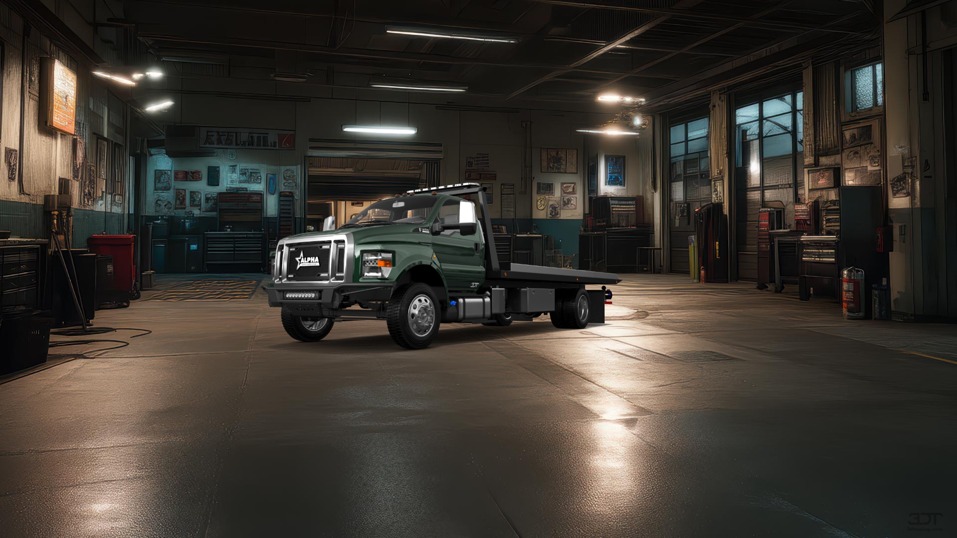 Ford F-650 Tow Truck Pickup 2016 tuning