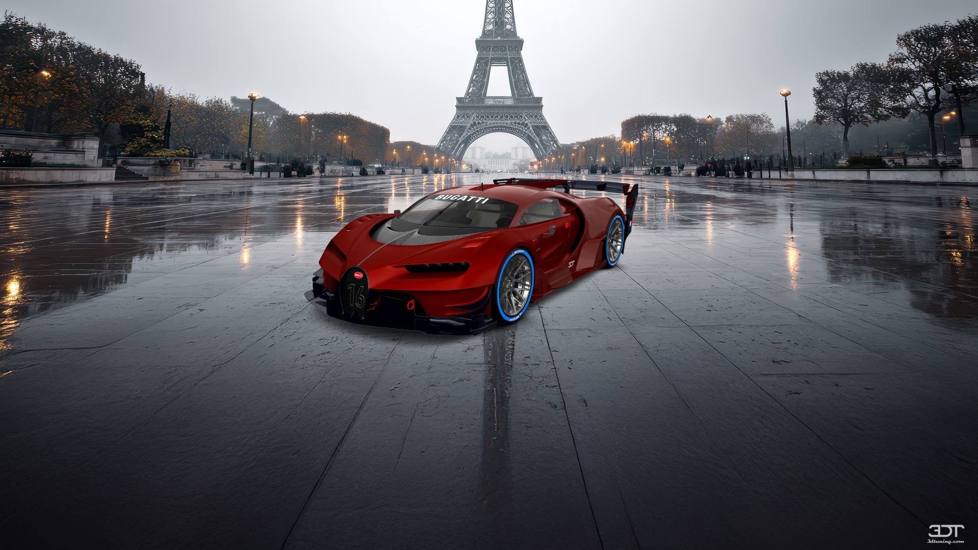Bugatti Vision GT Supercar 2015 tuning