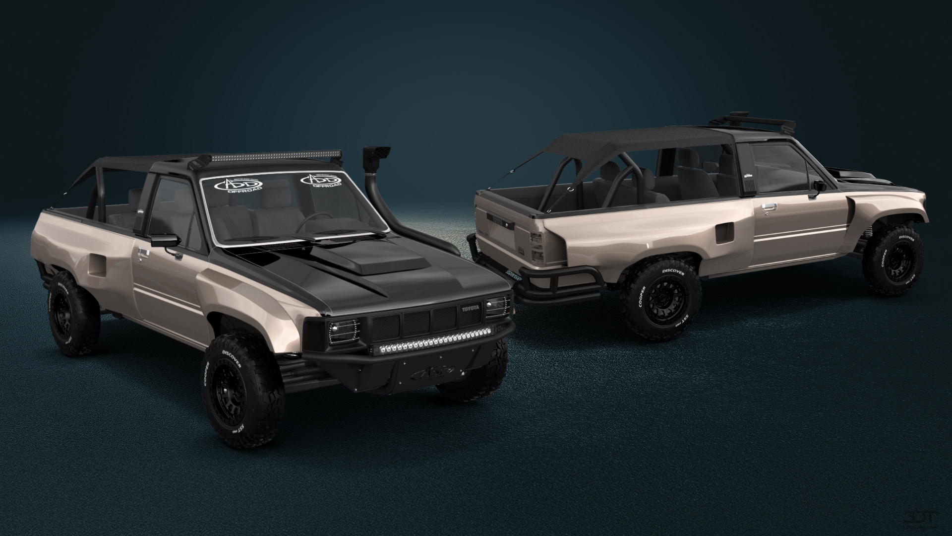 Toyota 4Runner 3 Door SUV 1984