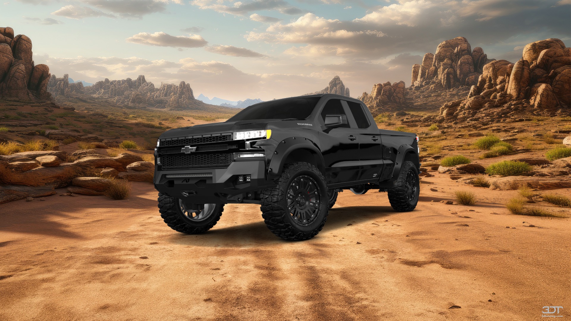 Chevrolet Silverado 1500 6.6 ft box 4 Door pickup truck 2021 tuning