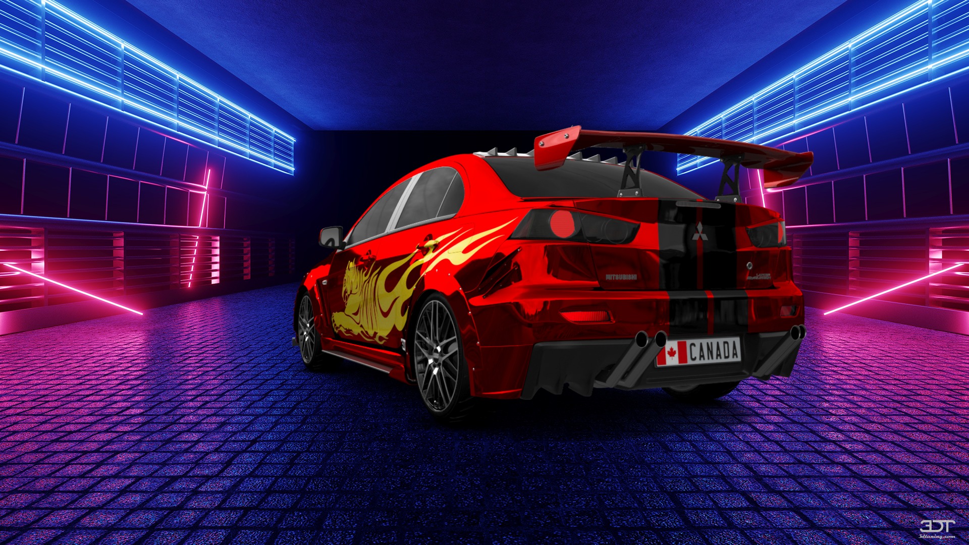 Mitsubishi Lancer Evolution X Sedan 2008