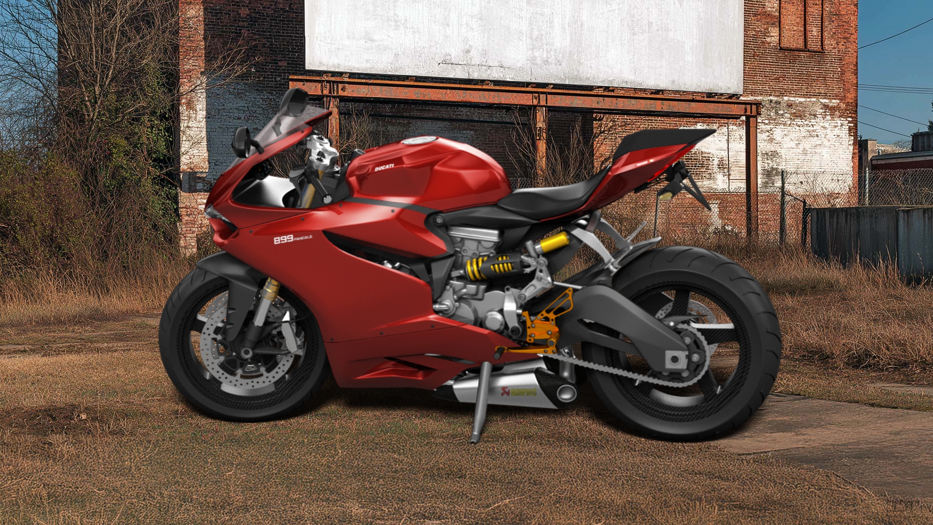 Ducati 899 Panigale Sport Bike 2015 tuning