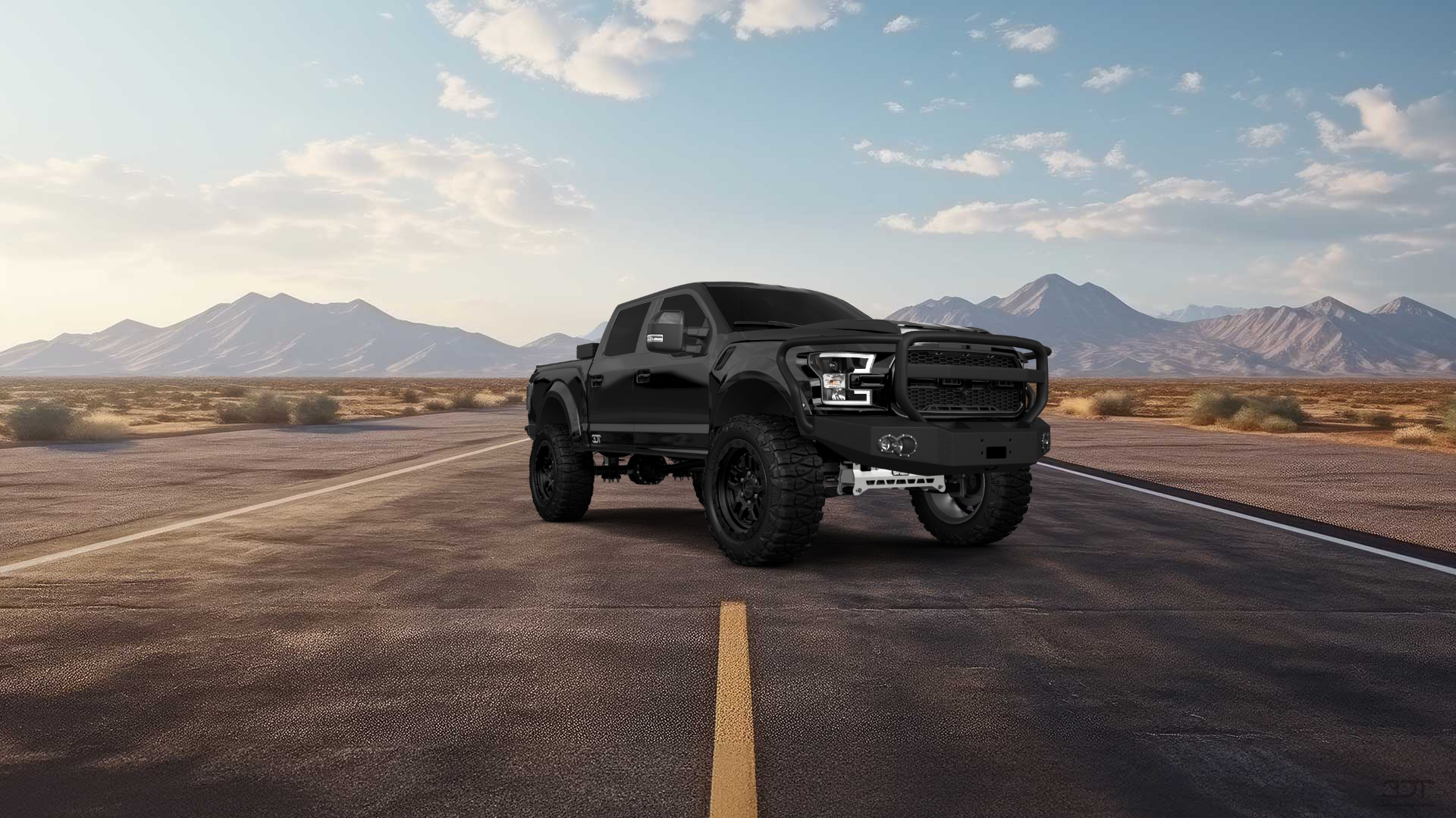 Ford F-150 Raptor 4 Door pickup truck 2017