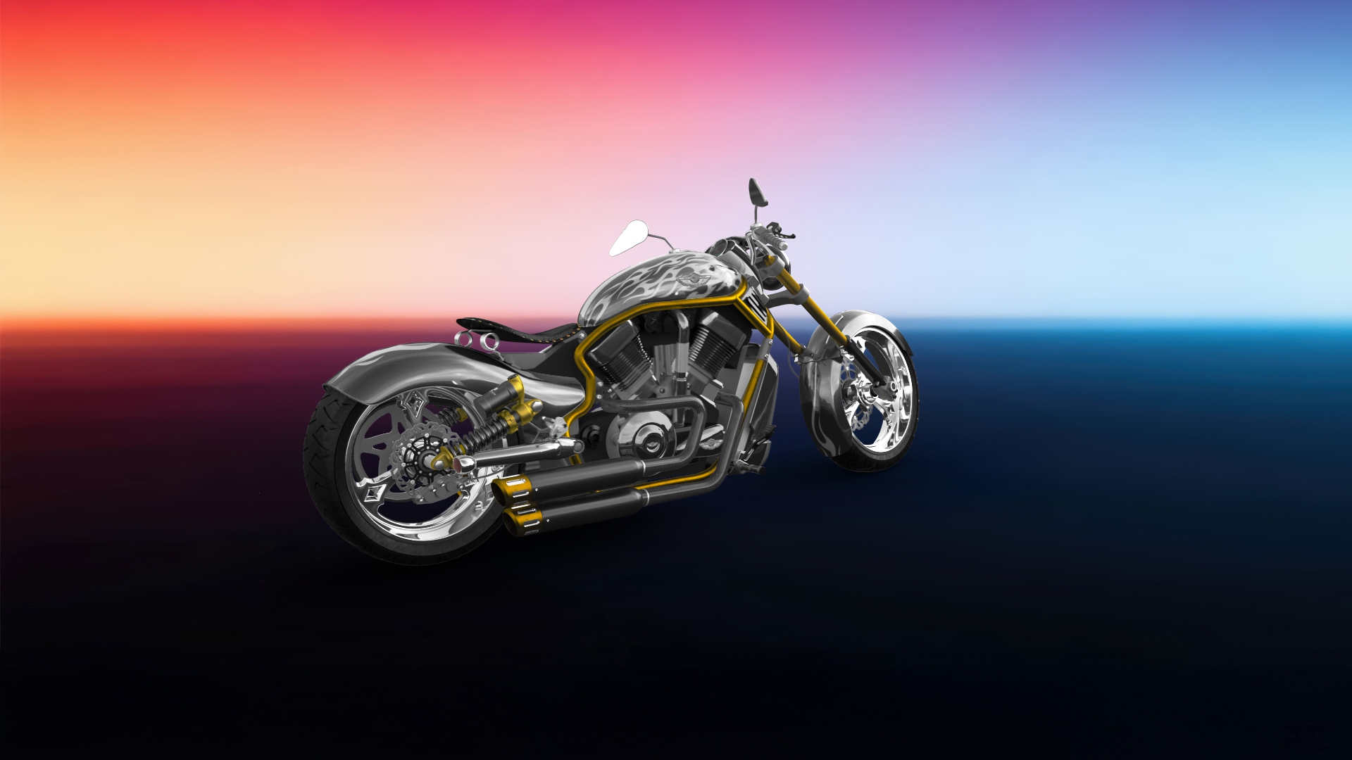 Harley-Davidson Custom Chopper Cruiser 2011