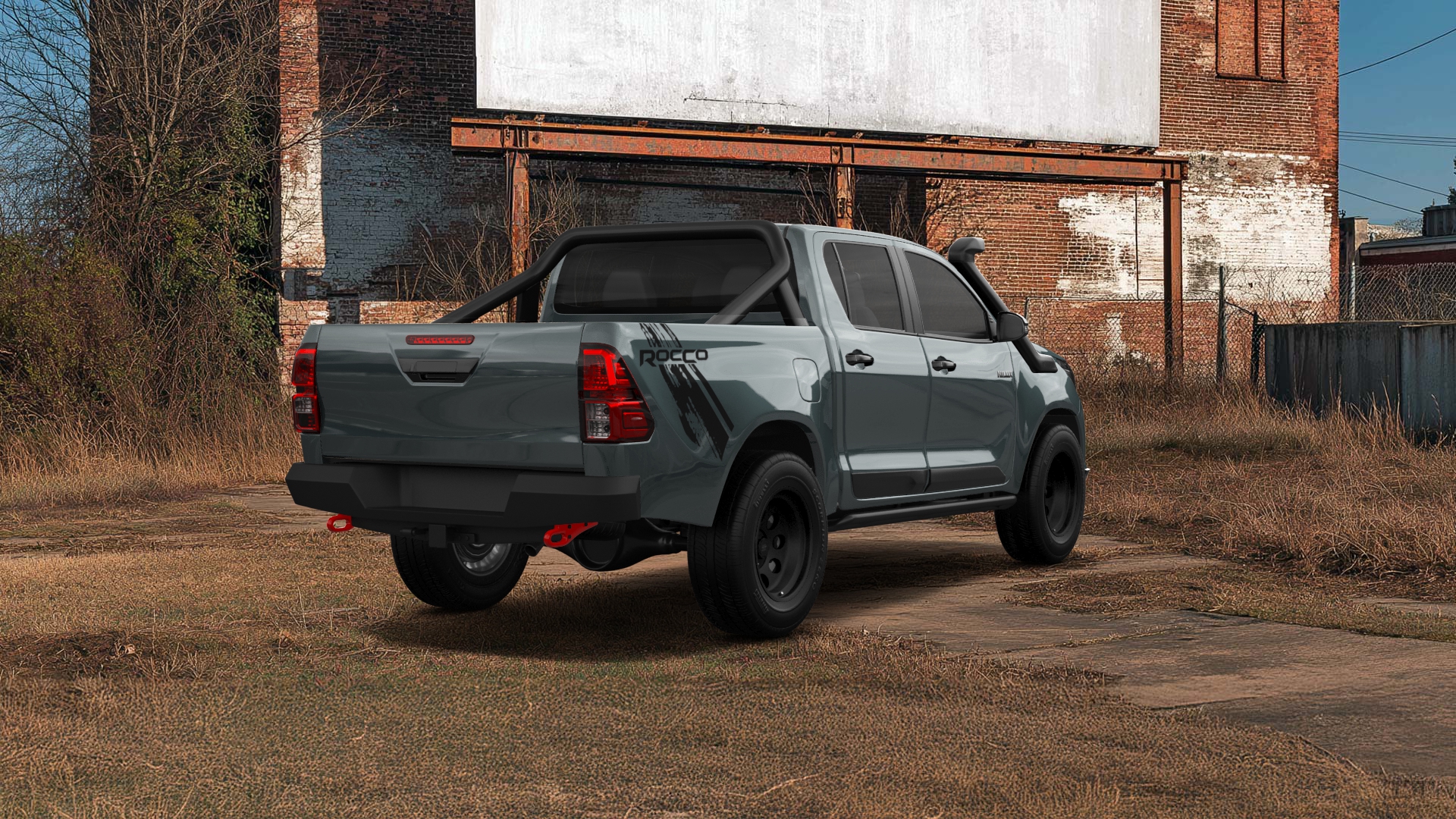 Toyota Hilux Double Cab 4 Door pickup truck 2015 tuning