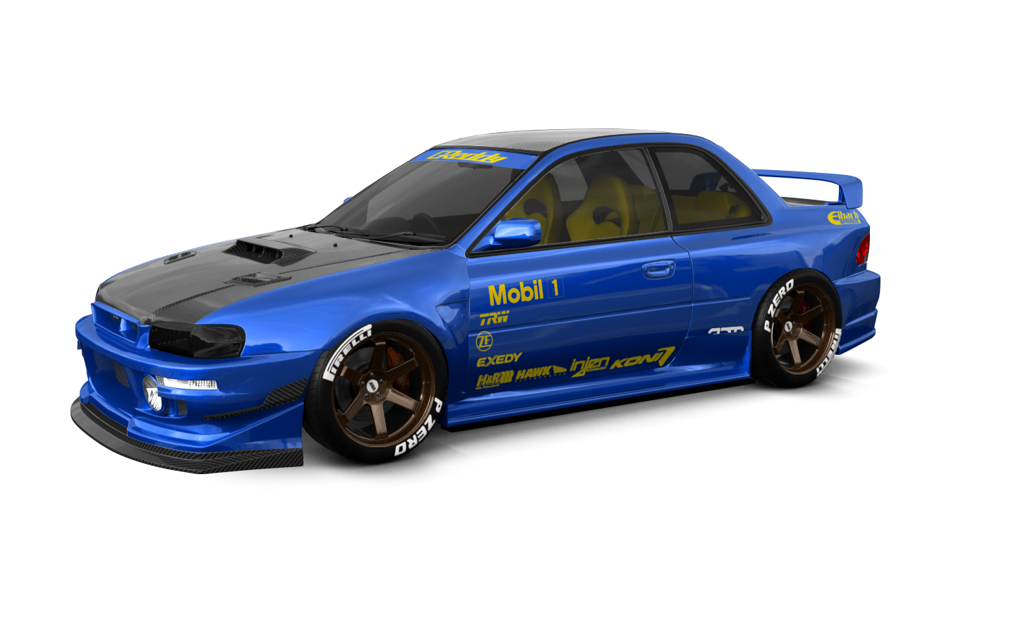 Subaru Impreza WRX STI 22B 2000