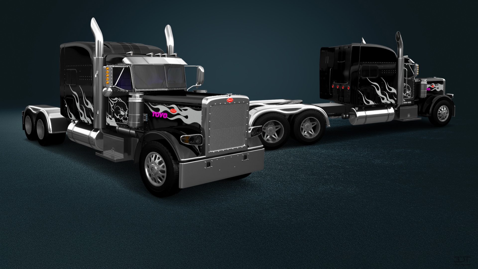 Peterbilt 389 Sleeper Cab Truck 2016 tuning