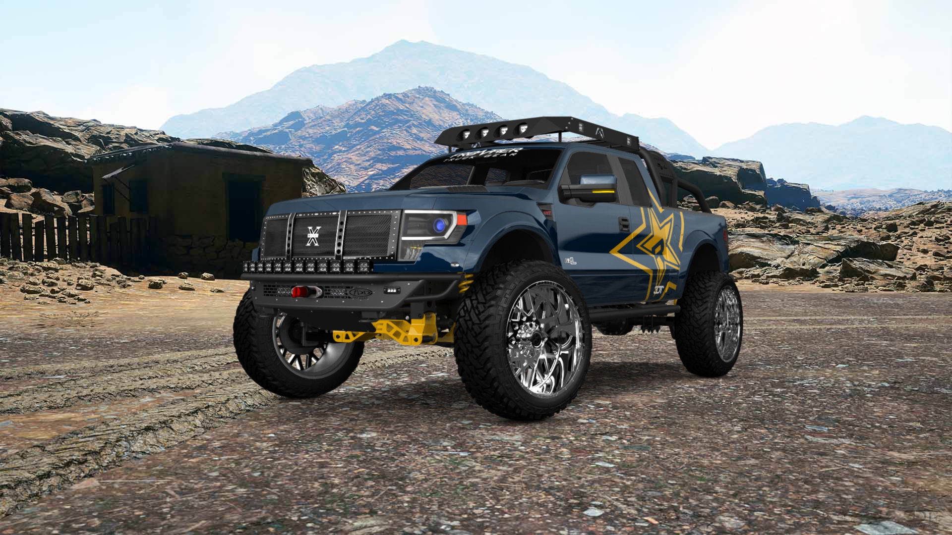 Ford F-150 SVT Raptor 2 Door pickup truck 2010 tuning