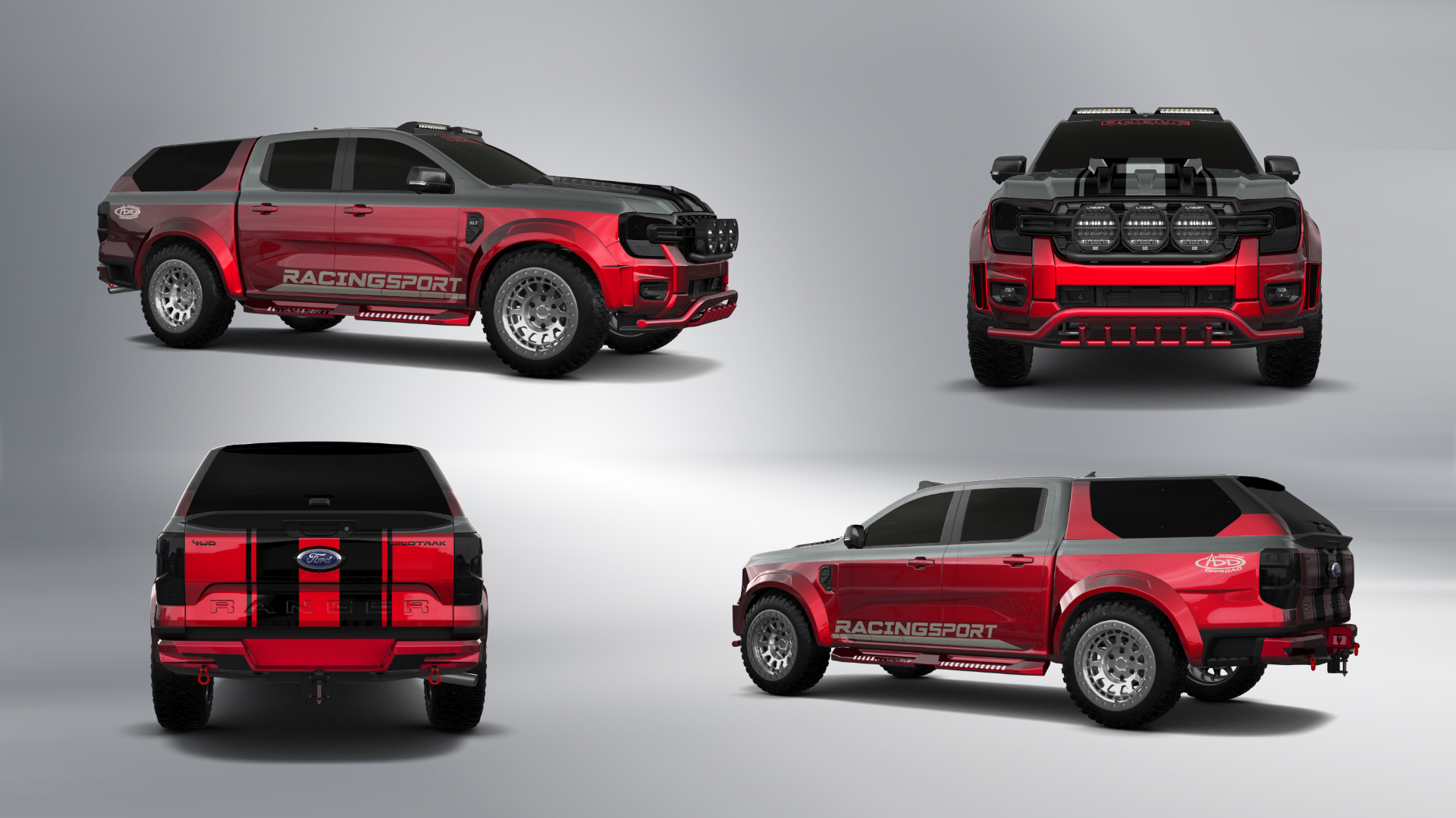 Ford Ranger 4 Door pickup truck 2022